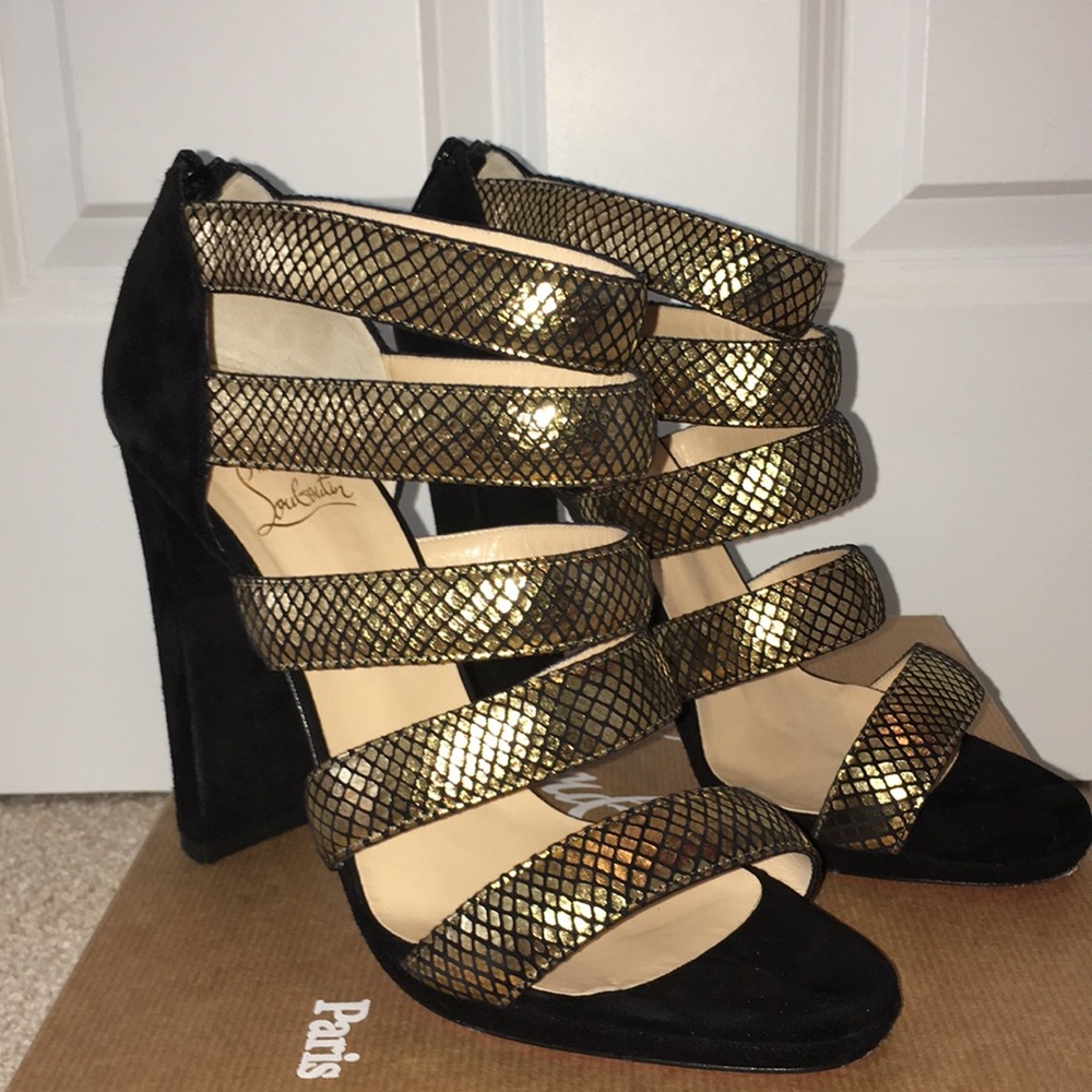 Christian Louboutin, 41, Mehari 120 sandal